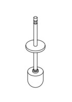 PALO ESCOBILLERO CON CEPILLO ARCHITECT COSMIC